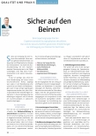 Vorschauseite 1: Sicher auf den Beinen