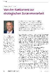 Vorschauseite 1: Von der Konkurrenz zur strategischen Zusammenarbeit