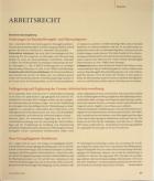 Vorschauseite 1: ARBEITSRECHT