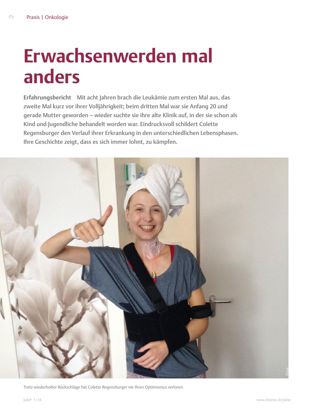 Vorschauseite 1: Erwachsenwerden mal anders