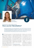 Vorschauseite 1: Rückwirkend als Arbeitsunfall anerkannt: Sturz aus der Fahrerkabine?