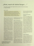 Vorschauseite 1: Kind, mach dir keine Sorgen. .. Vom Überangebot der Experten und der Unterversorgung im Wesentlichen