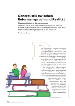 Vorschauseite 1: Generalistik zwischen Reformanspruch und Realität