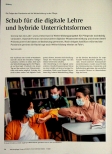 Vorschauseite 1: Schub für die digitale Lehre und hybride Unterrichtsformen