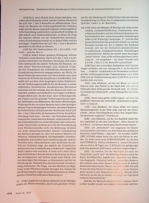 Vorschauseite 5: Disziplinarrechtliche Einordnung von Chatverhaltensweisen mit nationalsozialistischem Inhalt