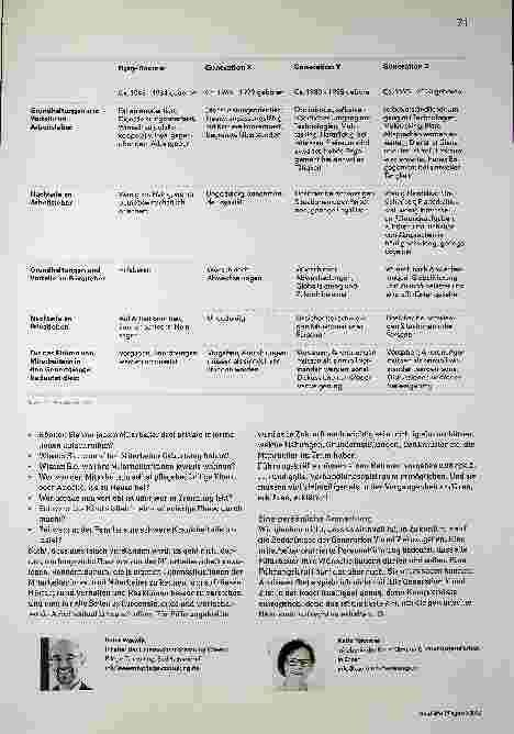 Vorschauseite 4: Generationen im Blick