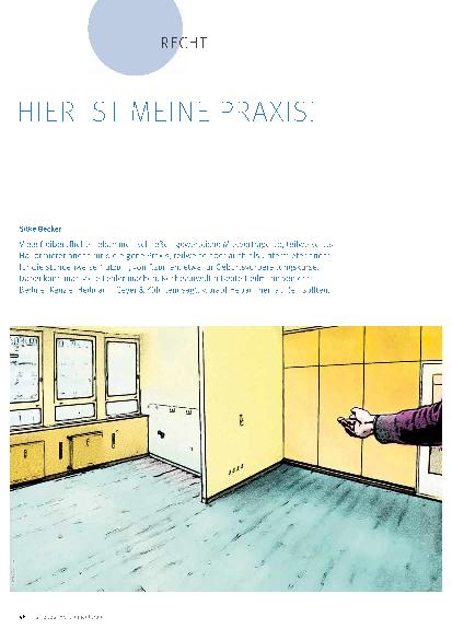 Vorschauseite 1: Hier ist meine Praxis.