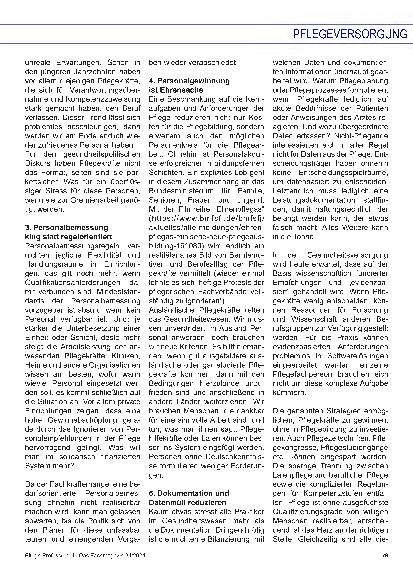 Vorschauseite 2: Pflegeversorgung retten: Fünf Strategien für die Zukunftsfähigkeit der Pflege