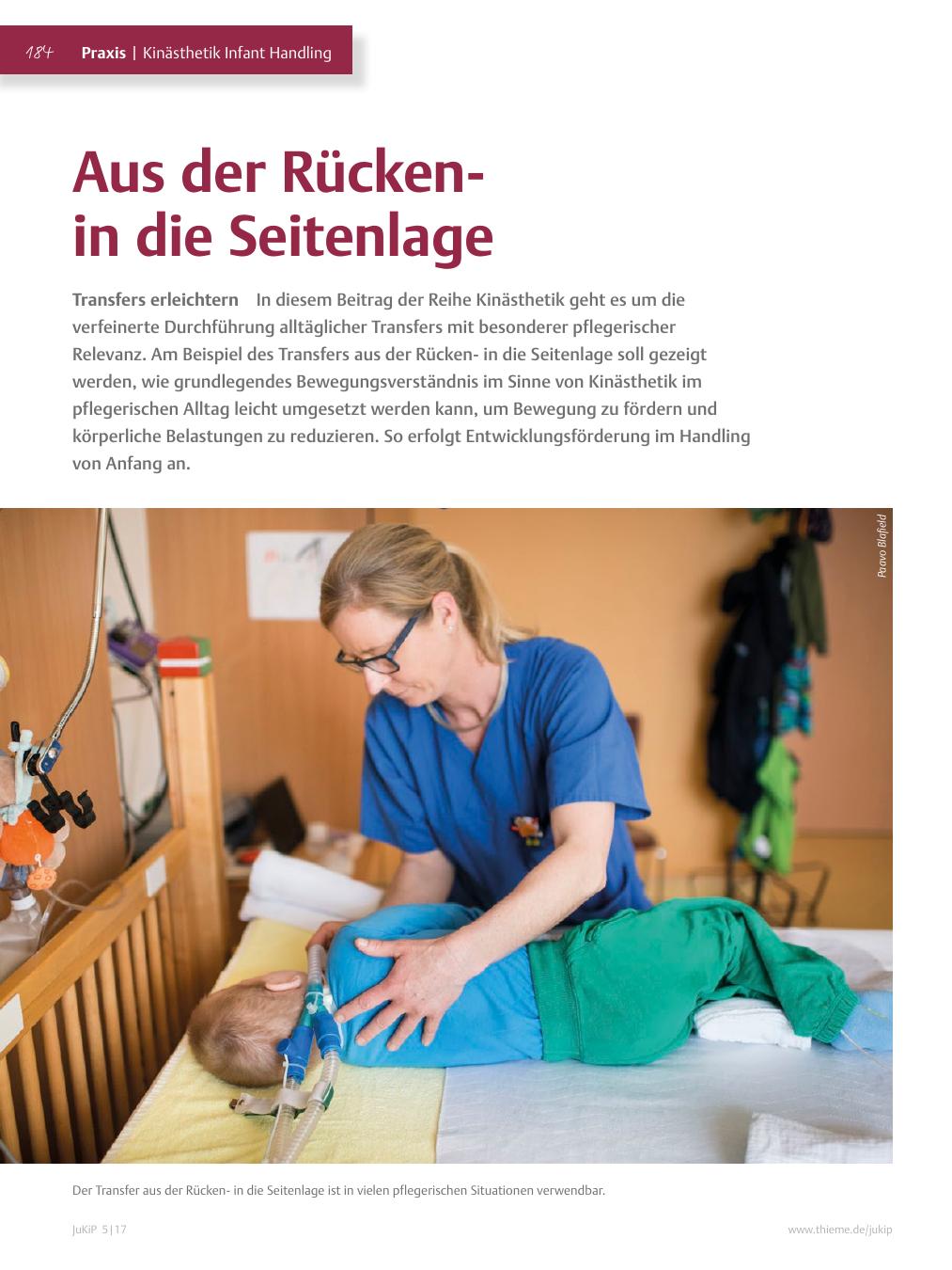 Vorschauseite 1: Aus der Rückenin die Seitenlage