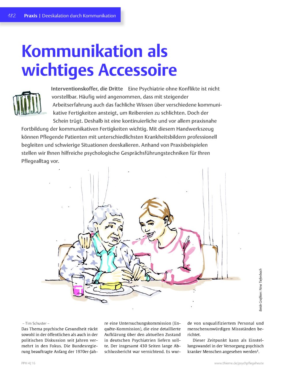 Vorschauseite 1: Kommunikation als wichtiges Accessoire