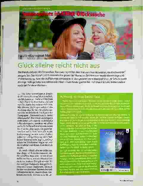 Vorschauseite 1: Glück allein reicht nicht aus.