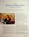Vorschauseite 1: Rituale im (Pflege-)Alltag: Hilfreiche Begleiter bei Lebensübergängen
