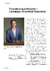 Vorschauseite 1: Finanzierung entflechten - Leistungen einheitlich finanzieren