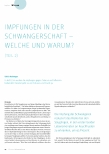 Vorschauseite 1: Impfungen in der Schwangerschaft - welche und warum Teil 2