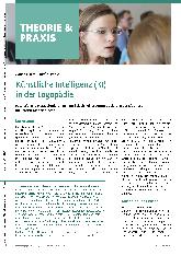 Vorschauseite 1: Künstliche Intelligenz (KI) in der Logopädie