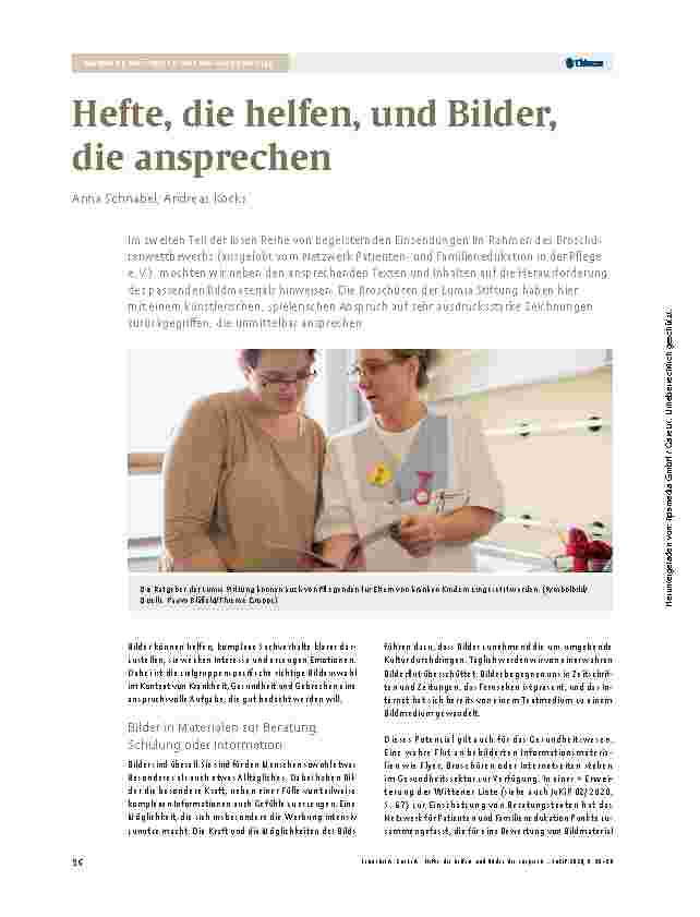 Vorschauseite 1: Hefte, die helfen, und Bilder, die ansprechen.