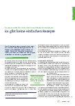 Vorschauseite 1: Es gibt keine einfachen Rezepte: Transparenz schaffen bei den Kosten von Behinderteneinrichtungen