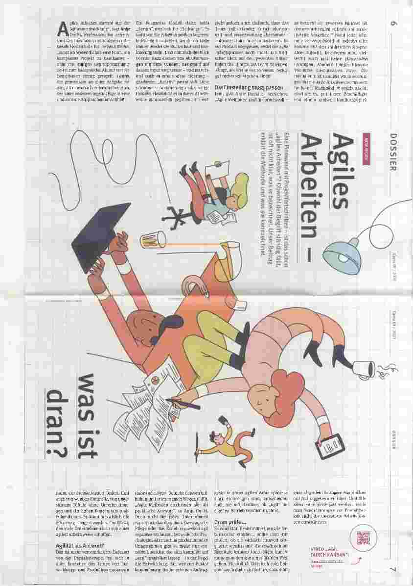 Vorschauseite 1: Agiles Arbeiten - was ist dran?