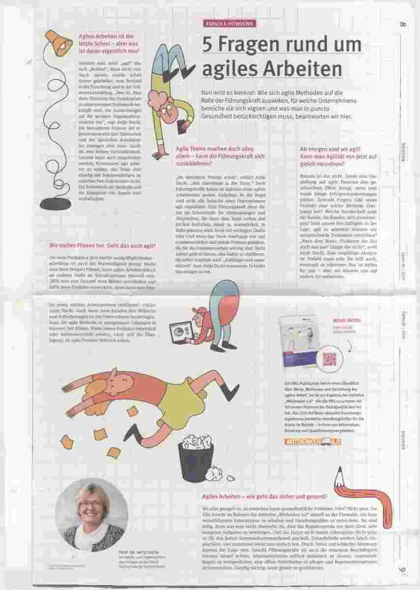Vorschauseite 2: Agiles Arbeiten - was ist dran?