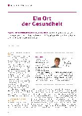 Vorschauseite 1: Ein Ort der Gesundheit