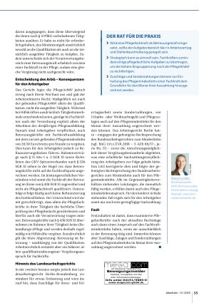 Vorschauseite 2: Gleicher Lohn für ungleiche Arbeit?
