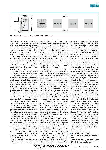 Vorschauseite 2: Wischdesinfektion – weitergehende Untersuchungen zu variablen Krafteinwirkungen in einer modifizierten Version der Prüfmethode gemäß EN 16615