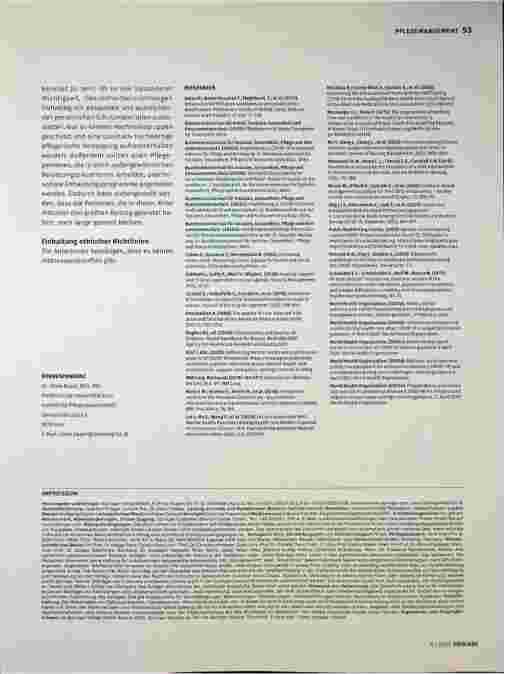 Vorschauseite 6: Pflege während der COVID-19-Pandemie: Eine besondere Herausforderung