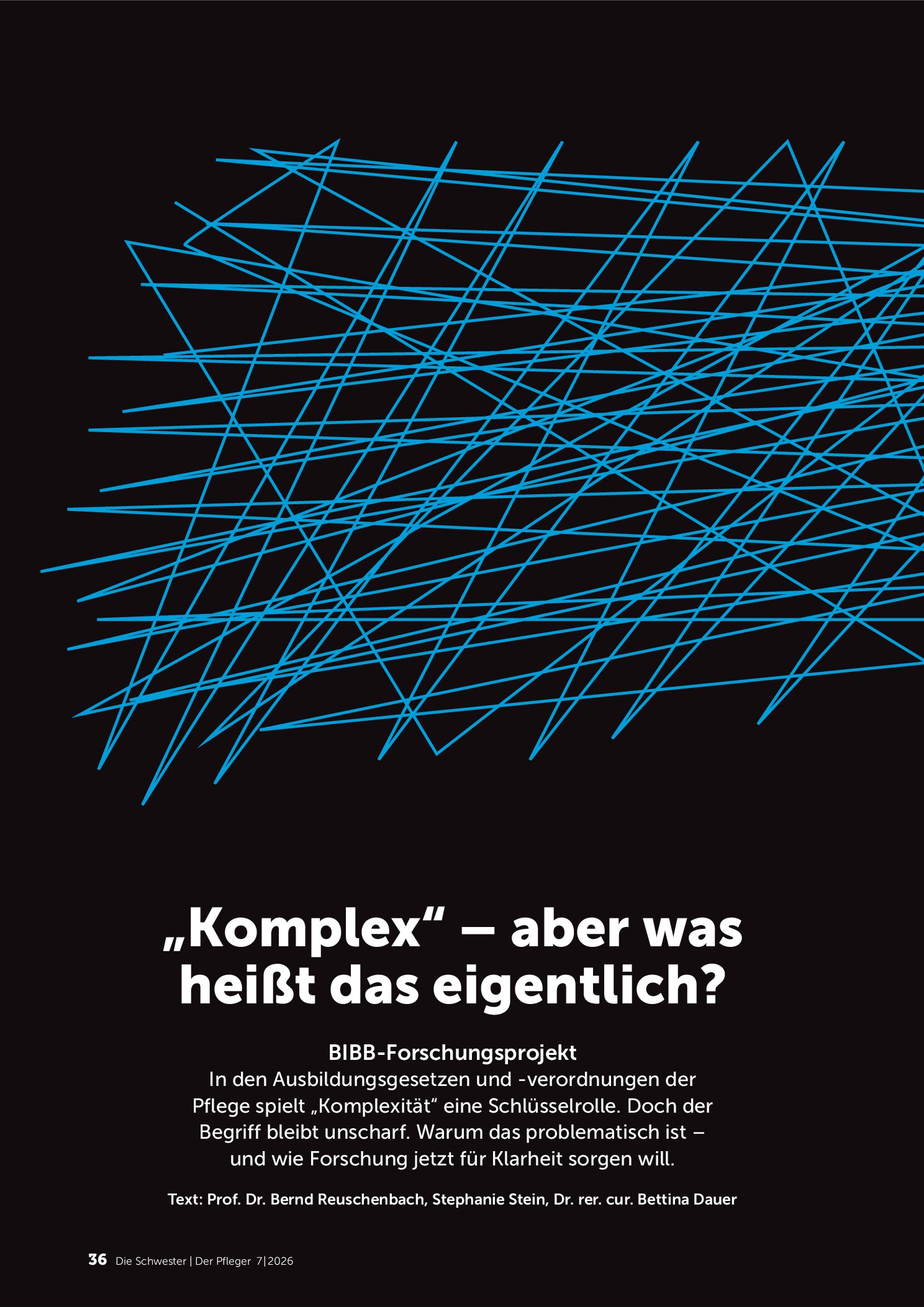 Vorschauseite 1: „Komplex“ – aber was heißt das eigentlich?