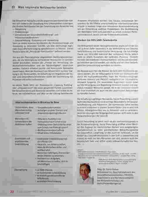 Vorschauseite 3: Gesundheitsförderung Bedeutung geben