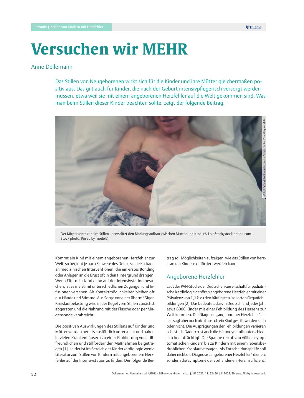 Vorschauseite 1: Versuchen wir MEHR.