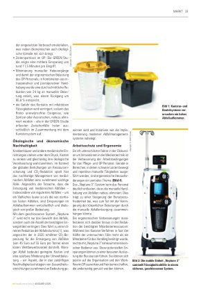 Vorschauseite 2: Innovative Wege im chirurgischen Abfallmanagement