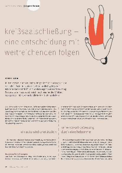 Vorschauseite 1: Kreißsaalschließung - eine Entscheidung mit weitreichenden Folgen