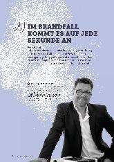 Vorschauseite 1: Im Brandfall kommt es auf jede Sekunde an.
