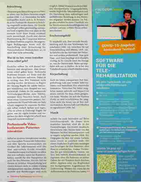 Vorschauseite 4: Telerehabilitation CK X: Wie Sie professionell und sicher auftreten