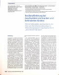 Vorschauseite 1: Resilienzförderung bei Geschwistern von kranken und behinderten Kindern