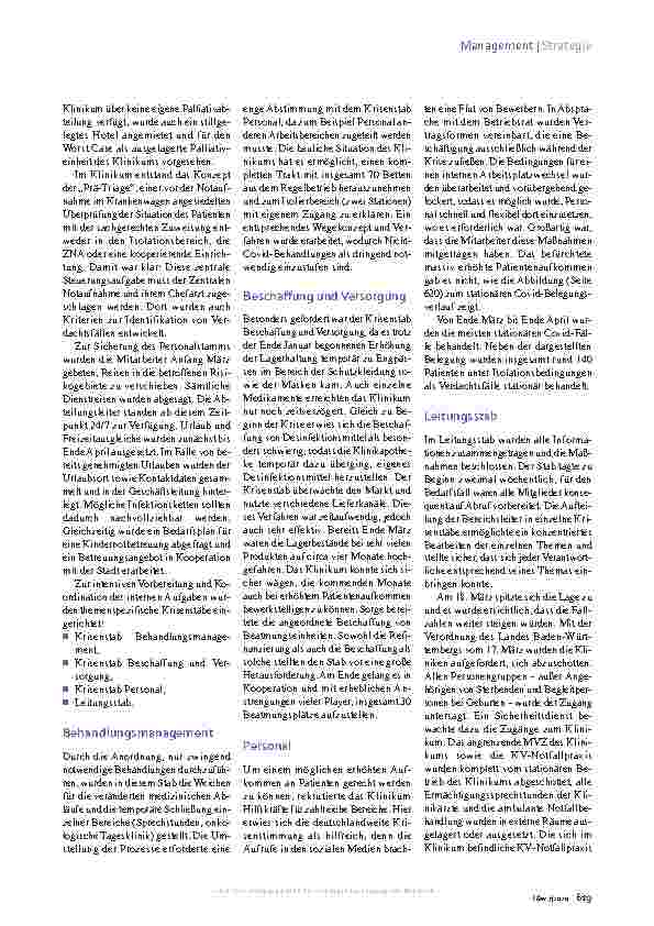 Vorschauseite 2: Covid-19: Die Krise als Chance