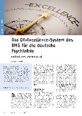 Vorschauseite 1: Das QM-Excellence-System des BMG für die deutsche Psychiatrie