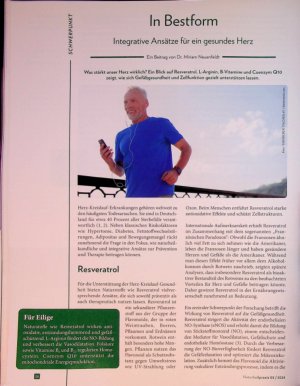Vorschauseite 1: In Bestform Integrative Ansätze für ein gesundes Herz