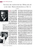 Vorschauseite 1: Verluste der medizinischen Wissenschaft unter dem Nationalsozialismus (Teil 2)
