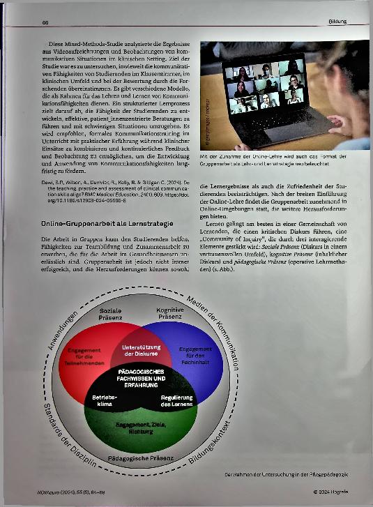 Vorschauseite 3: Pflege und Forschung: Neues aus der Wissenschaft