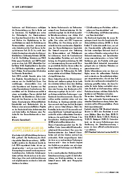 Vorschauseite 6: Kurz und Interessant