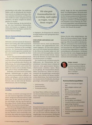 Vorschauseite 2: Faszination und Gewinn Über das Wachsen von Kommunikationsräumen