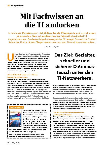 Vorschauseite 1: Mit Fachwissen an die IT andocken