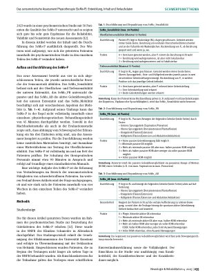Vorschauseite 2: Das sensomotorische Assessment Physiotherapie (SeMo-P): Entwicklung, Inhalt und Verlaufsdaten