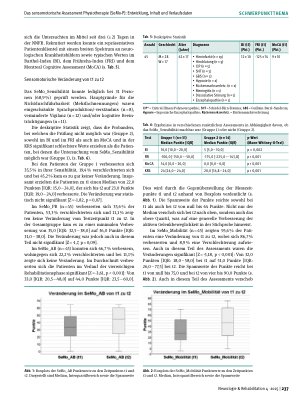 Vorschauseite 4: Das sensomotorische Assessment Physiotherapie (SeMo-P): Entwicklung, Inhalt und Verlaufsdaten