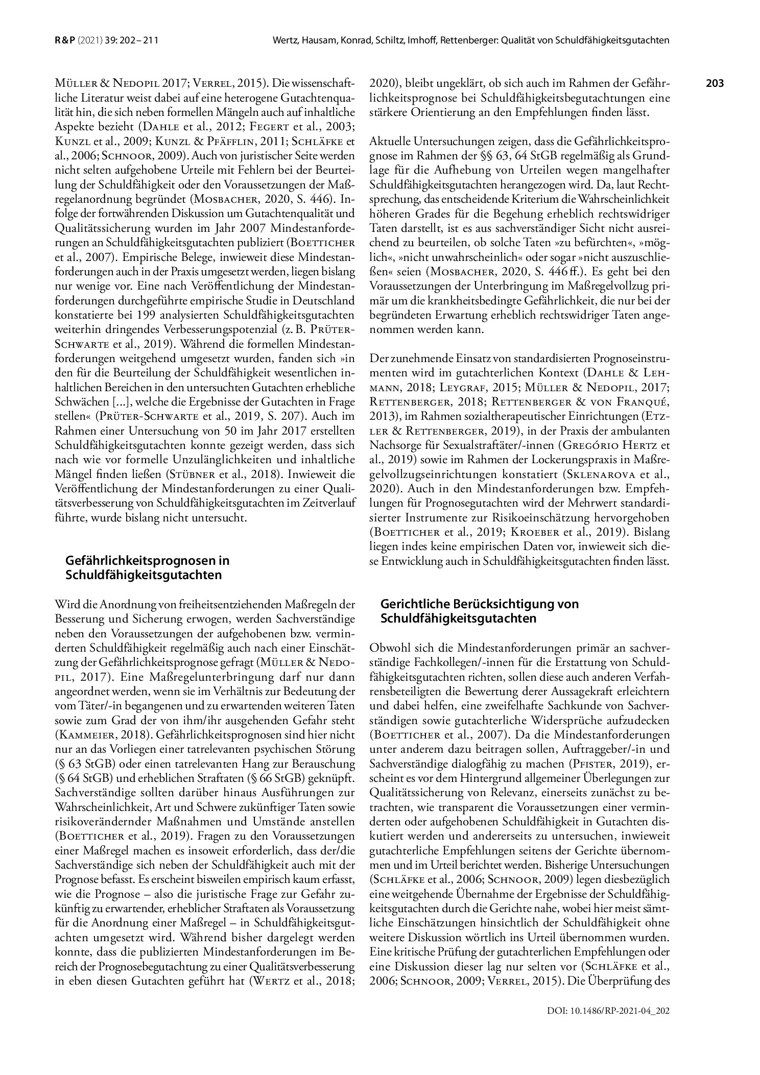 Vorschauseite 2: Qualität von Schuldfähigkeitsgutachten: Mindestanforderungen, unterbringungsrelevante Gefährlichkeitsprognose und Berücksichtigung im richterlichen Urteil