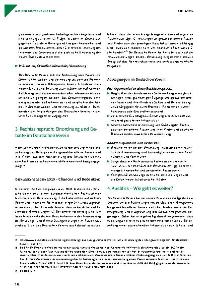 Vorschauseite 4: Das Gewalthilfegesetz: Eine fachliche Einordnung im Licht der Positionen des Deutschen Vereins