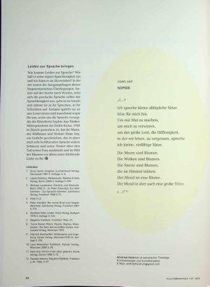 Vorschauseite 3: Dunkle Stunden gemeinsam aushalten Theologische und seelsorgerliche Gedanken zu Leid