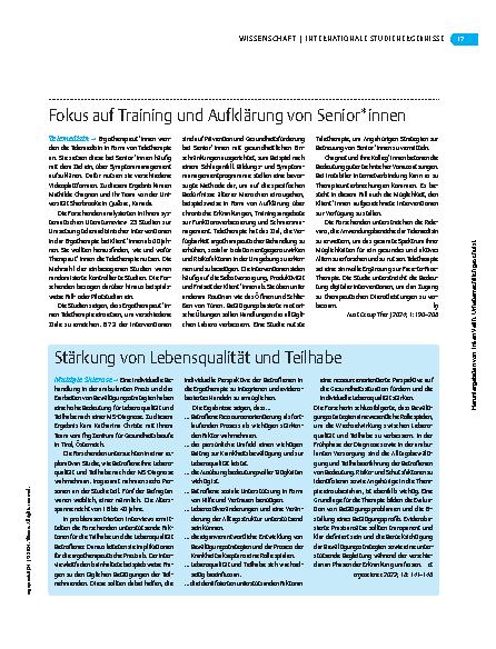 Vorschauseite 2: Individuelle und betätigungsbasierte Interventionen effektiv.