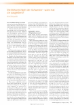 Vorschauseite 1: Die Beharrlichkeit der Schwester - wann hat sie ausgedient?